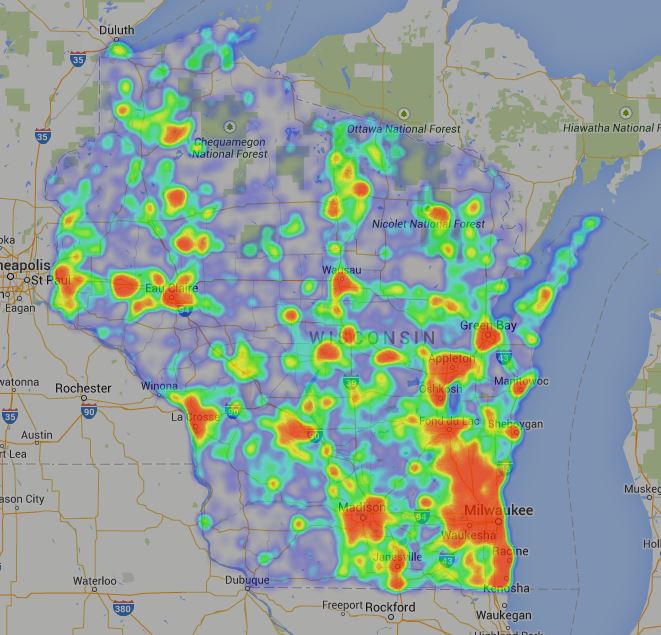 WisconsinCachesHeatmap