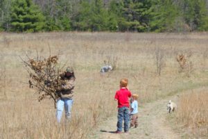 Cachers, kids, dogs... We had them all! 